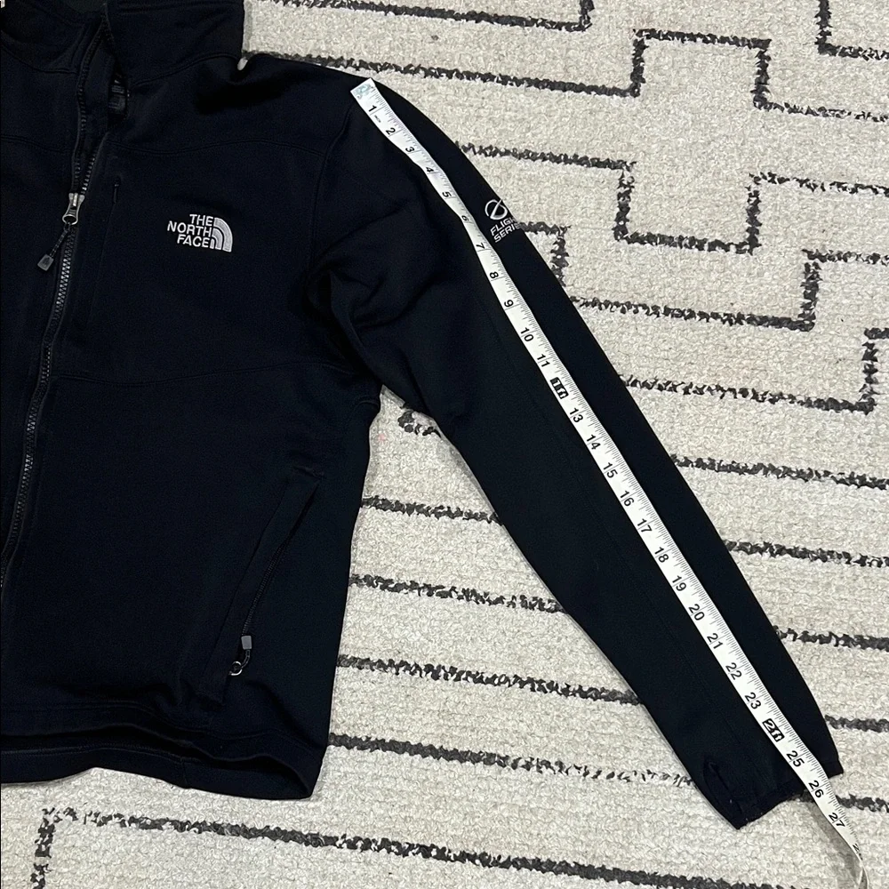 The North Face Black Fleece zip up sweater